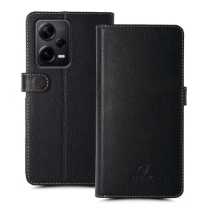Чехол книжка Stenk Wallet для Xiaomi Redmi Note 12 Pro Plus 5G Черный