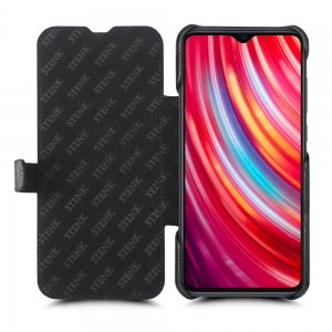 Чехол книжка Stenk Premium для Xiaomi Redmi Note 8 Pro Чёрный