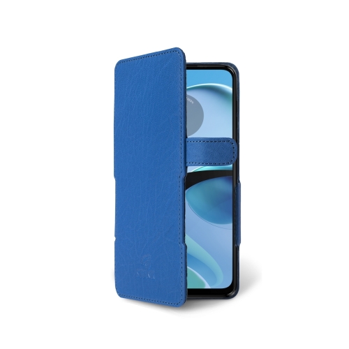 чехол-книжка на Motorola Moto G14 Ярко-синий Stenk Prime фото 2