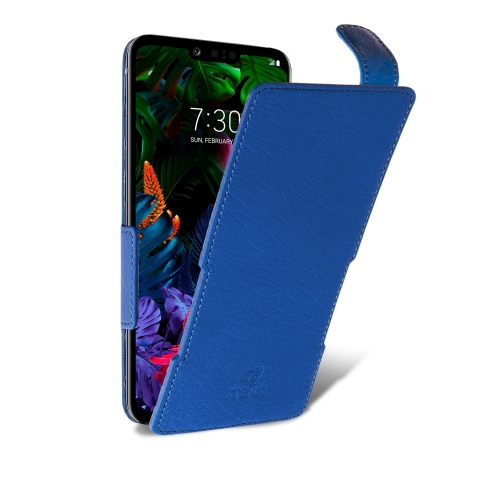 чехол-флип на LG G8 ThinQ Ярко-синий Stenk Prime фото 2