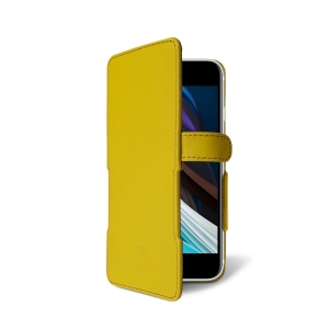 Чехол книжка Stenk Prime для Apple iPhone SE (2020) Желтый