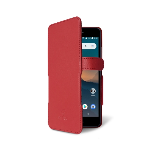 Чехол книжка Stenk Prime для Nokia 2 V Красный