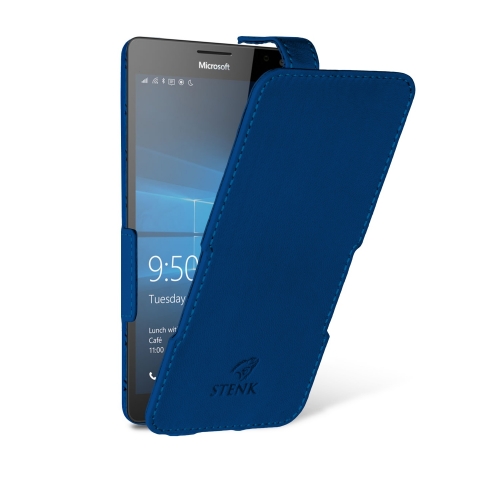 чохол-фліп на Microsoft Lumia 950 XL Синій Stenk Сняты с производства фото 2