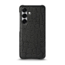 Шкіряна накладка Stenk Reptile Cover Samsung Galaxy S25 Plus Чорний