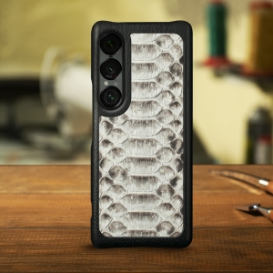 Накладка Stenk ExBacker Python Scales для Sony Xperia 1 VII Натуральний