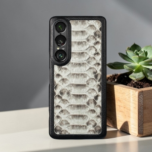 Накладка Stenk ExBacker Python Scales для Sony Xperia 1 VII Натуральний