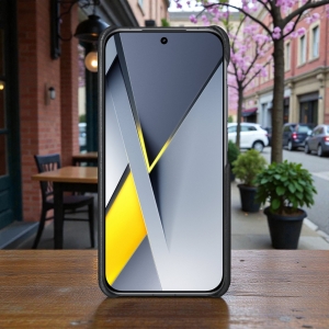 Шкіряна накладка Stenk Reptile Cover для Xiaomi Poco F8 Pro Чорна