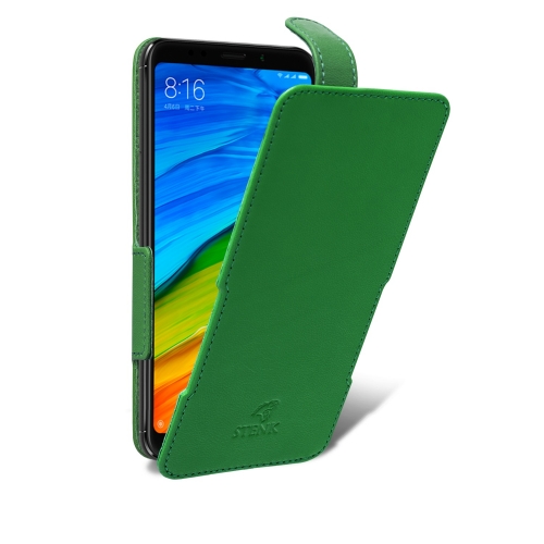 чохол-фліп на Xiaomi Redmi 5 Plus Зелений Stenk Prime фото 2