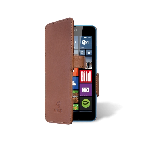 чохол-книжка на Microsoft Lumia 640 DS Світло-коричневий Stenk Сняты с производства фото 2