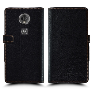 Чехол книжка Stenk Wallet для Motorola Moto E5 Plus Чёрный