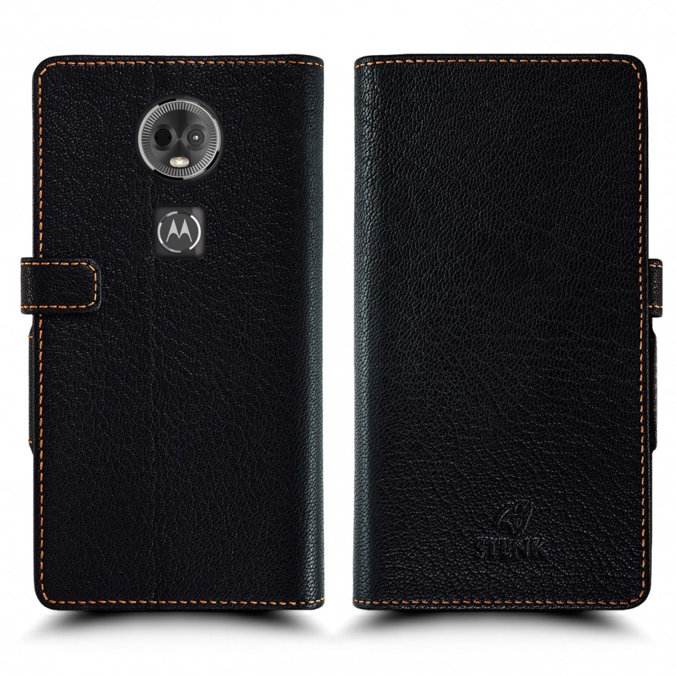 

Чехол книжка Stenk Wallet для Motorola Moto E5 Plus Чёрный, Черный