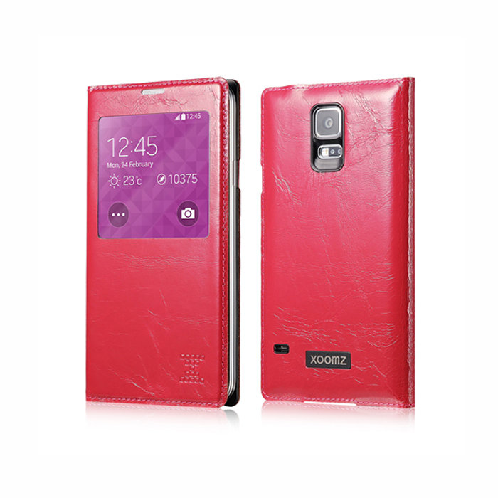 Чохол книжка Xoomz для Samsung Galaxy S5 Original Oil Wax Leather Rose