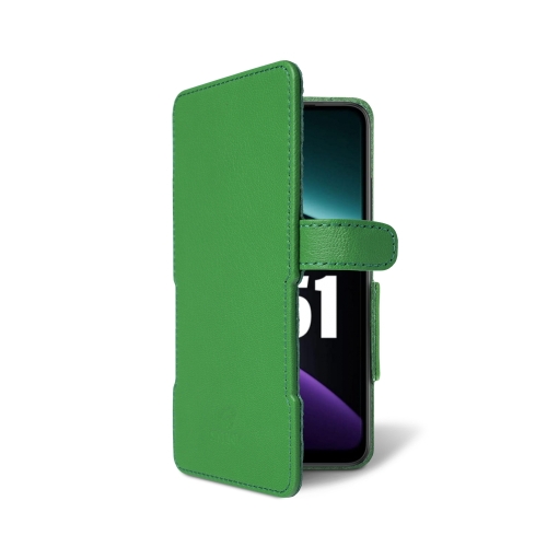 чехол-книжка на Xiaomi Poco C51 Зелёный  Prime фото 2