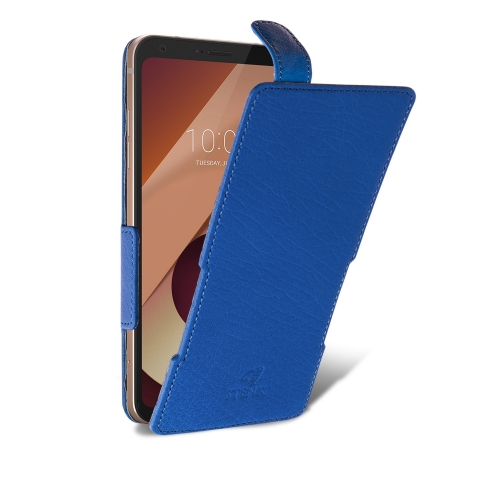 чохол-фліп на LG Q6 Яскраво-синій Stenk Prime фото 2