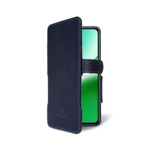 чехол-книжка на OPPO Reno12 FS Синий  Prime фото 2