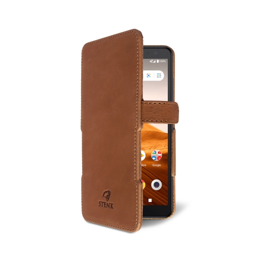 чохол-книжка на Alcatel APPRISE Світло-коричневий Stenk Prime фото 2