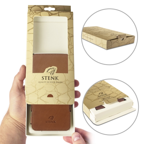 чохол-книжка на Alcatel APPRISE Світло-коричневий Stenk Prime фото 6