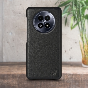 Кожаная накладка Stenk Cover для Realme 13 5G Черный