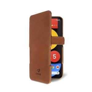 Чохол книжка Stenk Prime для Google Pixel 5 Camel