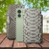 Футляр Stenk Sportage Python для Motorola Edge 40 Натуральный