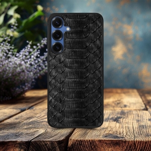 Накладка SkinBacker Python Scales для Samsung Galaxy S25 Plus Чорний