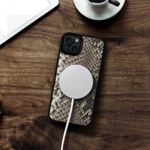 Накладка SkinBacker Mini Python Scales для Apple iPhone 15 Натуральный
