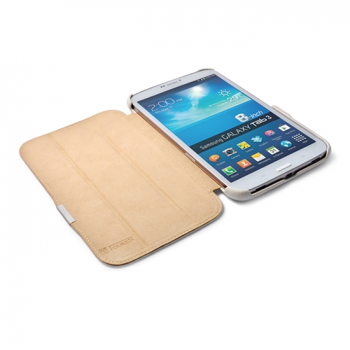 чохол-книжка на Samsung Galaxy Tab 3 8.0 Білий iCarer Поставщик ARC фото 2