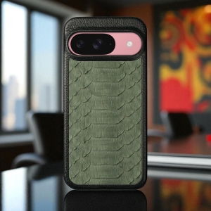 Накладка Stenk ExBacker Python Scales для Google Pixel 9 Оливковий