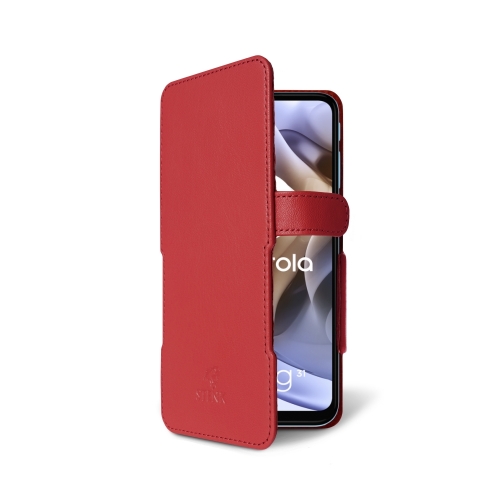 чехол-книжка на Motorola Moto G31 Красный Stenk Prime фото 2
