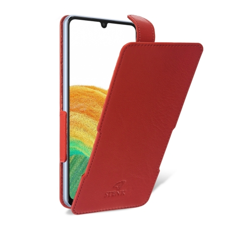 чехол-флип на Samsung Galaxy A33 5G Красный Stenk Prime фото 2