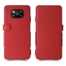 Чехол книжка Stenk Prime для  Xiaomi Poco X3 Pro (NFC) Красный