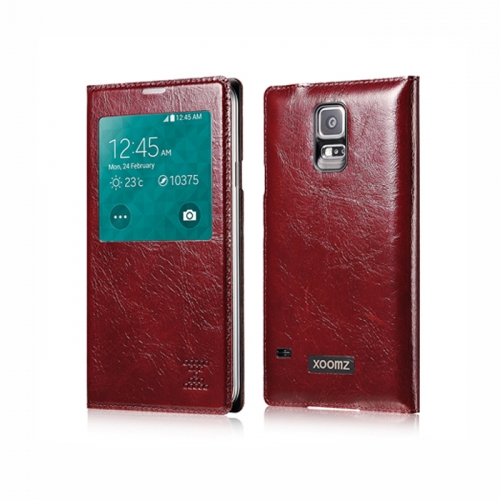 чохол-книжка на Samsung Galaxy S5 Duo (G900F) Червоний Xoomz Сняты с производства фото 1