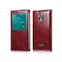 Чохол книжка Xoomz для Samsung Galaxy S5 Original Oil Wax Leather Wine Red