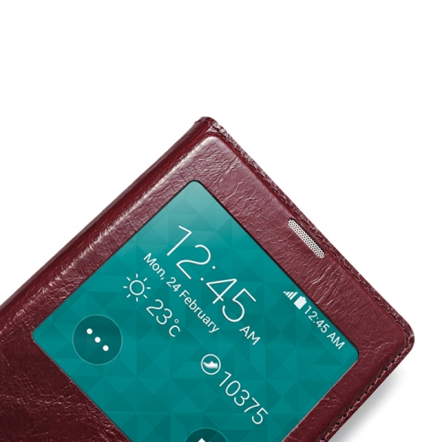 чохол-книжка на Samsung Galaxy S5 Duo (G900F) Червоний Xoomz Сняты с производства фото 2