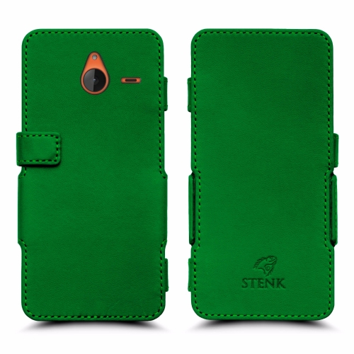 чохол-книжка на Microsoft Lumia 640 XL DS Зелений Stenk Сняты с производства фото 1