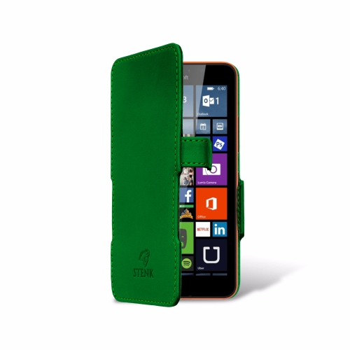чохол-книжка на Microsoft Lumia 640 XL DS Зелений Stenk Сняты с производства фото 2