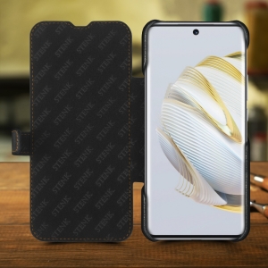 Чехол книжка Stenk Premium для HuaWei Nova 10 Чёрный