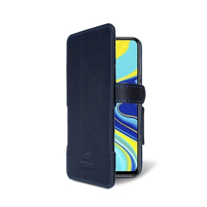 Чехол книжка Stenk Prime для Xiaomi Redmi Note 9S Синий