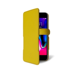 Чехол книжка Stenk Prime для Apple iPhone 7 Plus Желтый