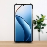 Шкіряна накладка Stenk WoodBacker для Realme 12 Pro Plus Чорна