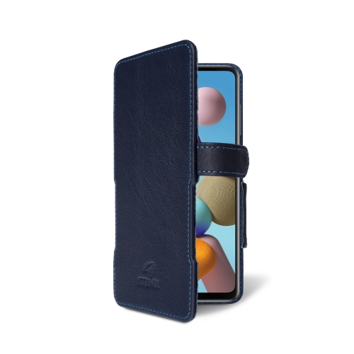 Чехол книжка Stenk Prime для Samsung Galaxy A21s Синий