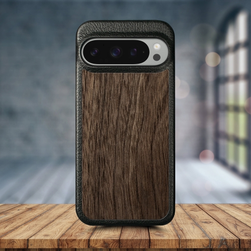 бампер на Google Pixel 9 Pro XL Чорний Stenk WoodBacker фото 1