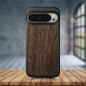 Шкіряна накладка Stenk WoodBacker для Google Pixel 9 Pro XL Чорний