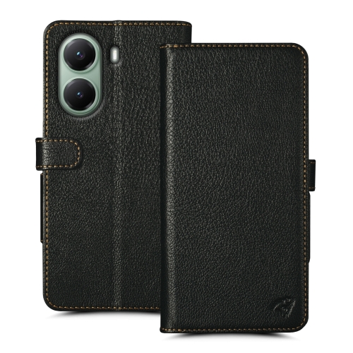 чехол-книжка на Xiaomi Poco X7 Pro Черный Stenk Wallet фото 2