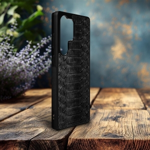 Накладка SkinBacker Python Scales Samsung Galaxy S25 Ultra Чорний