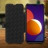 Чехол книжка Stenk Premium для Samsung Galaxy M12 Чёрный
