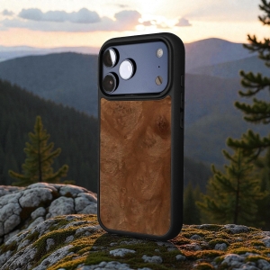 Накладка SkinBacker Wood для Apple iPhone 17 Pro Мирт (Корень)