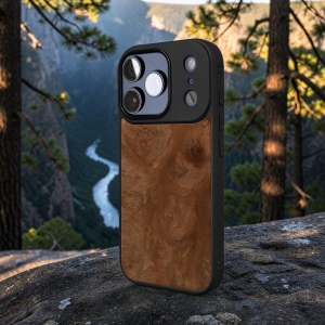 Накладка SkinBacker Wood для Apple iPhone 17 Pro Мірт (Корінь)