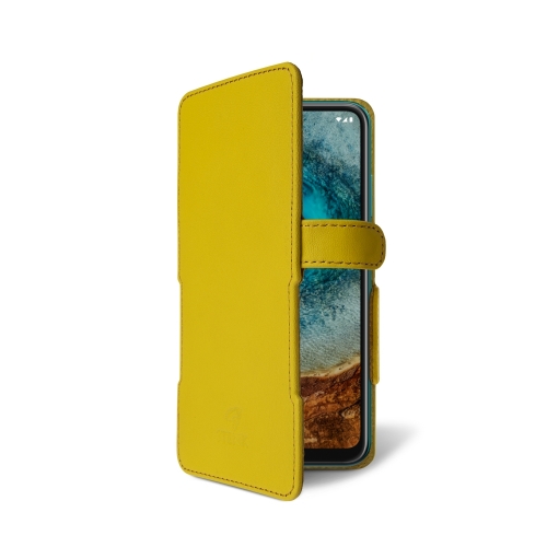 чохол-книжка на Nokia X10 Жовтий Stenk Prime фото 2