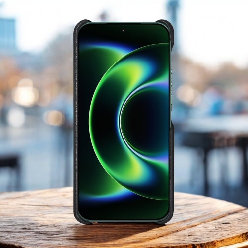 бампер на Xiaomi 17 Ultra Чорний Stenk Reptile фото 2